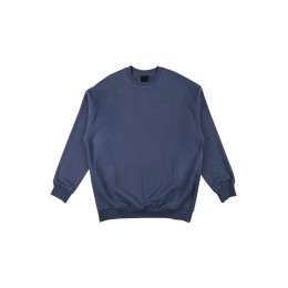 Customized pure blue round neck sweatshirt, designed pullover plus velvet round neck sweatshirt, creative design, winter warm sweatshirt, sweatshirt supplier Z655 Customized pure blue round neck sweatshirt, designed pullover plus velvet round neck sweatshirt, creative design, winter warm sweatshirt, sweatshirt supplier Z655